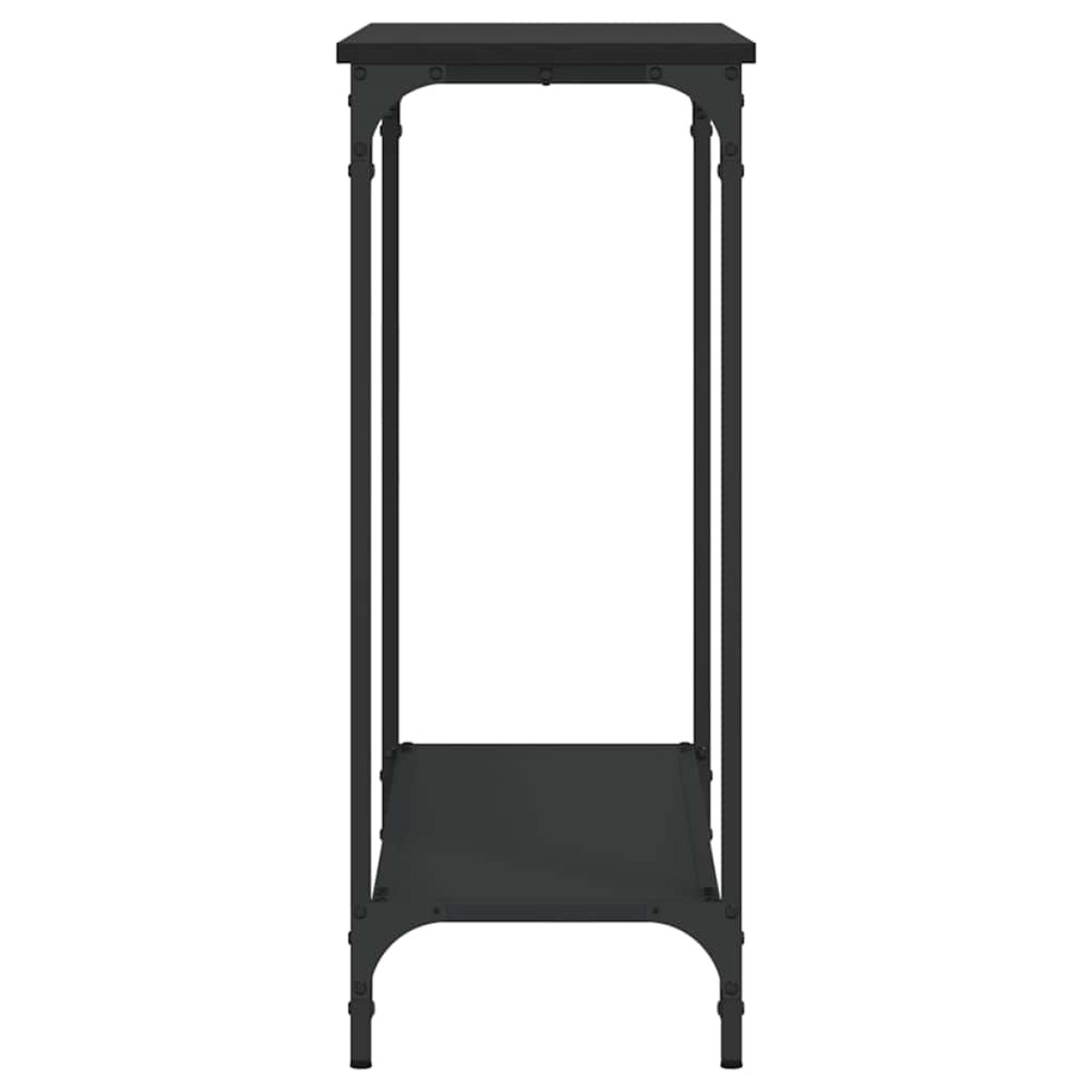 vidaXL Τραπέζι Κονσόλα Μαύρο 101 x 30,5 x 75 εκ. από Επεξεργ. Ξύλο