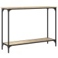 vidaXL Τραπέζι Κονσόλα Sonoma Δρυς 101x30,5x75 εκ. Επεξεργασμένο Ξύλο
