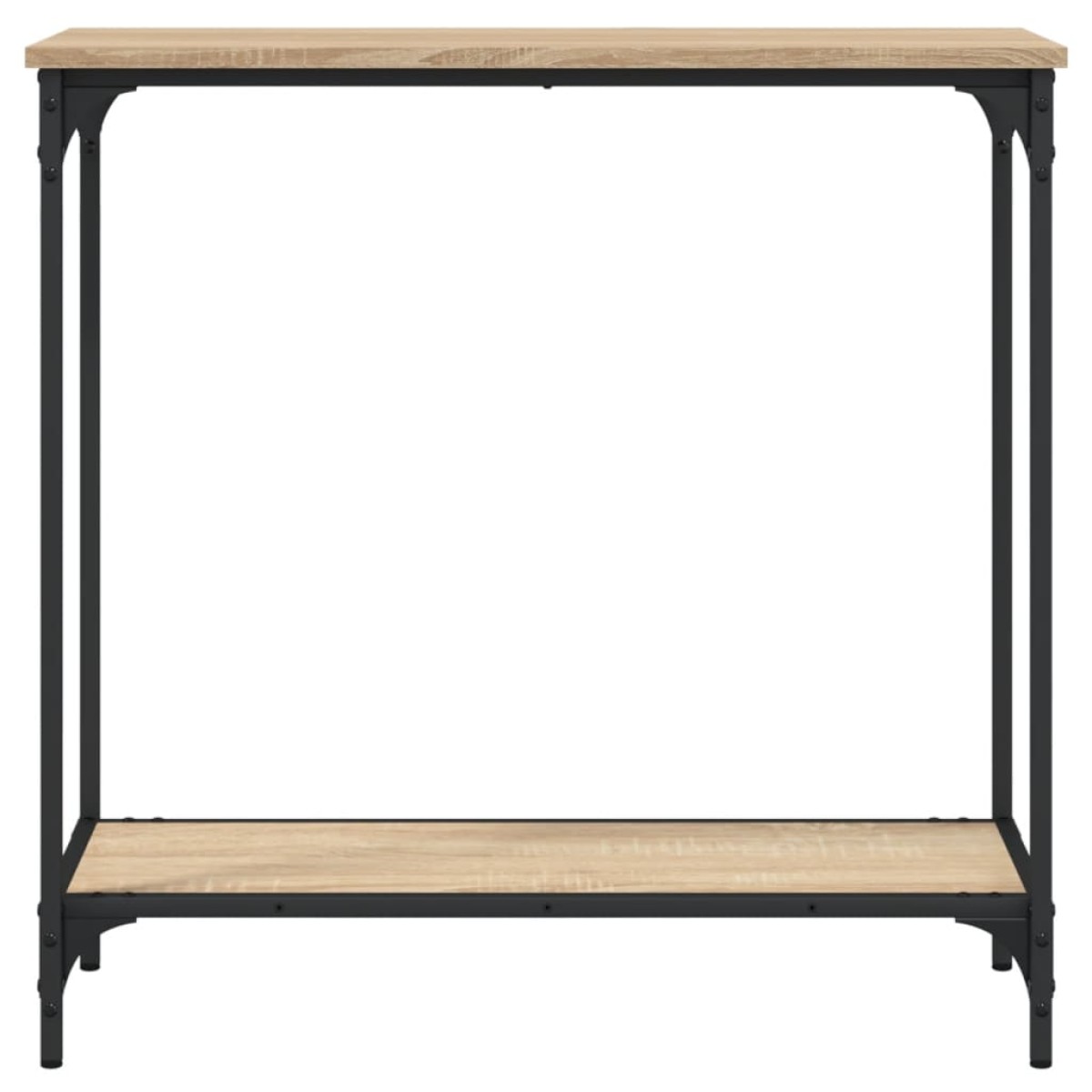 vidaXL Τραπέζι Κονσόλα Sonoma Δρυς 75 x 30,5 x 75 εκ. Επεξεργ. Ξύλο