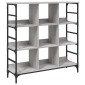 vidaXL Ραφιέρα Γκρι Sonoma 102 x 32 x 103,5 εκ. από Επεξεργασμένο Ξύλο