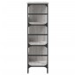 vidaXL Ραφιέρα Γκρι Sonoma 102 x 32 x 103,5 εκ. από Επεξεργασμένο Ξύλο