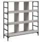 vidaXL Ραφιέρα Γκρι Sonoma 102 x 32 x 103,5 εκ. από Επεξεργασμένο Ξύλο