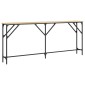 vidaXL Τραπέζι Κονσόλα Sonoma Δρυς 180x23x75 εκ. Επεξεργασμένο Ξύλο