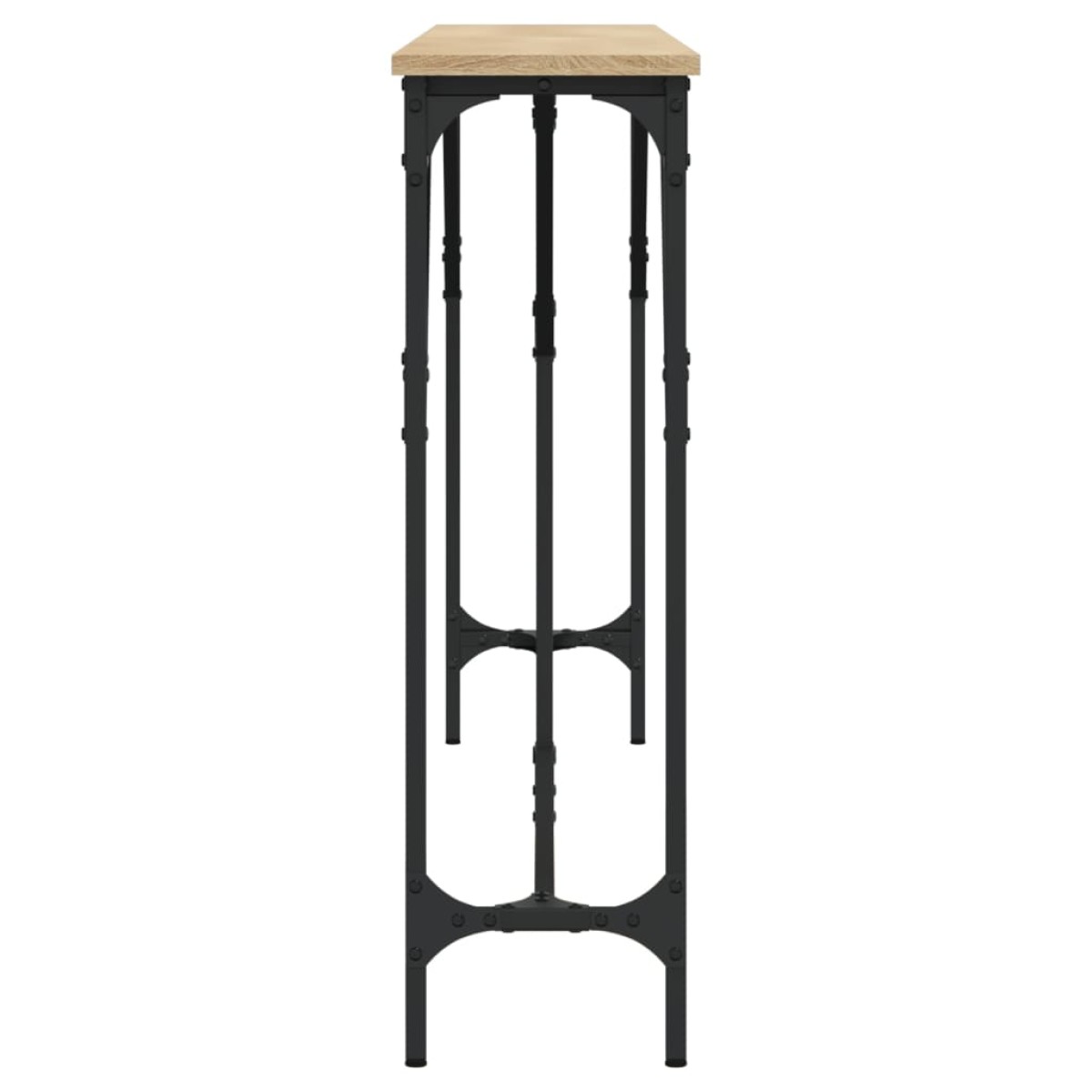 vidaXL Τραπέζι Κονσόλα Sonoma Δρυς 180x23x75 εκ. Επεξεργασμένο Ξύλο