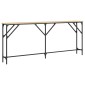 vidaXL Τραπέζι Κονσόλα Sonoma Δρυς 180x23x75 εκ. Επεξεργασμένο Ξύλο