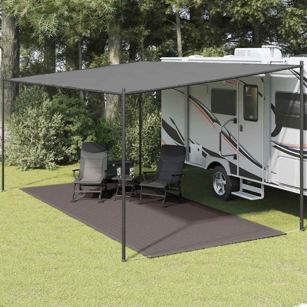 vidaXL Χαλί Σκηνής Ανθρακί 250 x 600 εκ.
