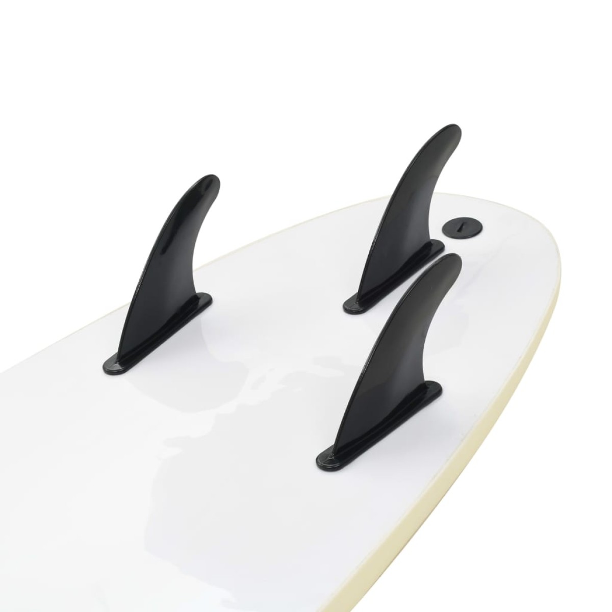 vidaXL Σανίδα Surf Μπλε / Κρεμ 170 εκ.