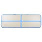 vidaXL Στρώμα Ενόργανης Φουσκωτό Μπλε 400 x 100 x 10 εκ. PVC με Τρόμπα