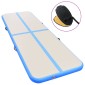 vidaXL Στρώμα Ενόργανης Φουσκωτό Μπλε 500 x 100 x 10 εκ. PVC με Τρόμπα