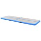 vidaXL Στρώμα Ενόργανης Φουσκωτό Μπλε 800 x 100 x 10 εκ. PVC με Τρόμπα