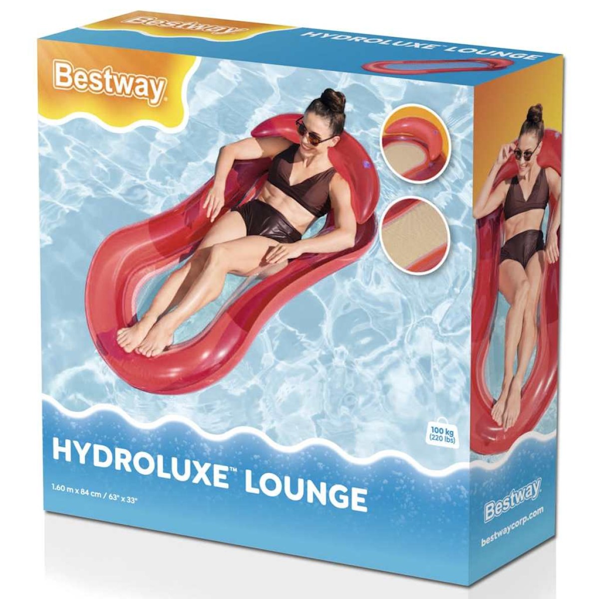 Bestway Στρώμα Θαλάσσης Φουσκωτό Aqua Lounge