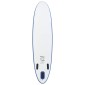 vidaXL Σετ Σανίδας Stand Up Paddle / Surf Φουσκωτό Μπλε και Λευκό