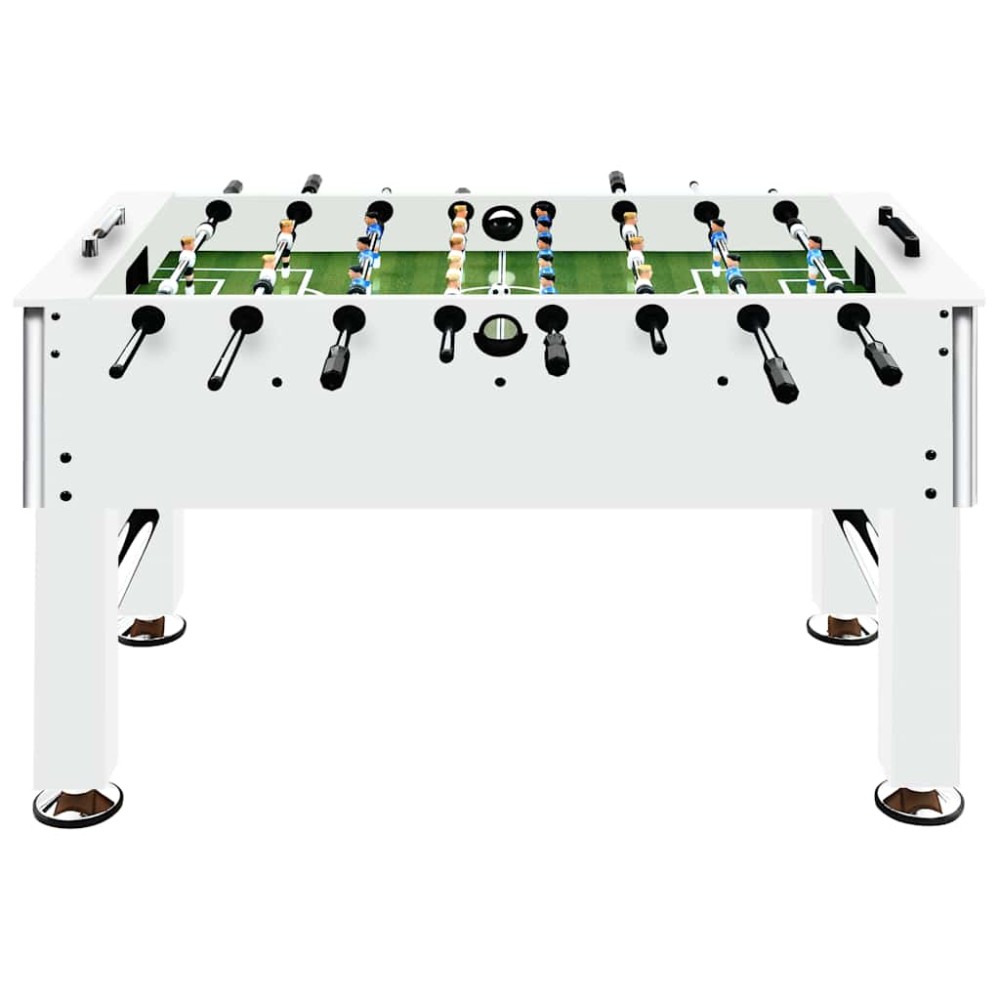 vidaXL Ποδοσφαιράκι Επιτραπέζιο Λευκό 140x74,5x87,5 εκ. 60 κ. Ατσάλι