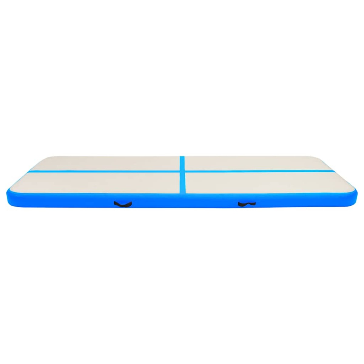 vidaXL Στρώμα Ενόργανης Φουσκωτό Μπλε 400 x 100 x 15 εκ. PVC με Τρόμπα
