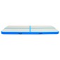 vidaXL Στρώμα Ενόργανης Φουσκωτό Μπλε 400 x 100 x 15 εκ. PVC με Τρόμπα