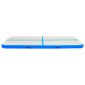vidaXL Στρώμα Ενόργανης Φουσκωτό Μπλε 500 x 100 x 15 εκ. PVC με Τρόμπα