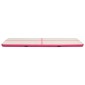 vidaXL Στρώμα Ενόργανης Φουσκωτό Ροζ 700 x 100 x 15 εκ. PVC με Τρόμπα