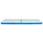 vidaXL Στρώμα Ενόργανης Φουσκωτό Μπλε 800 x 100 x 15 εκ. PVC με Τρόμπα