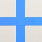 vidaXL Στρώμα Ενόργανης Φουσκωτό Μπλε 400 x 100 x 20 εκ. PVC με Τρόμπα