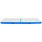 vidaXL Στρώμα Ενόργανης Φουσκωτό Μπλε 600 x 100 x 20 εκ. PVC με Τρόμπα