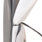 vidaXL Σκίαστρο Πισίνας Γκρι 590 x 520 x 250 εκ. Υφασμάτινο