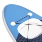 vidaXL Σανίδα SUP Φουσκωτή Σετ Θαλασσί 300 x 76 x 10 εκ.