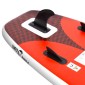 vidaXL Σανίδα SUP Φουσκωτή Σετ Κόκκινη 300 x 76 x 10 εκ.