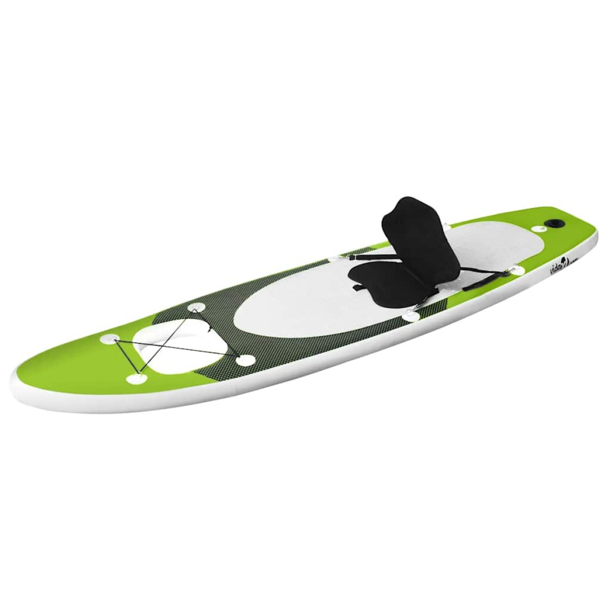 vidaXL Σανίδα SUP Φουσκωτή Σετ Πράσινη 360 x 81 x 10 εκ.