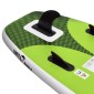 vidaXL Σανίδα SUP Φουσκωτή Σετ Πράσινη 360 x 81 x 10 εκ.