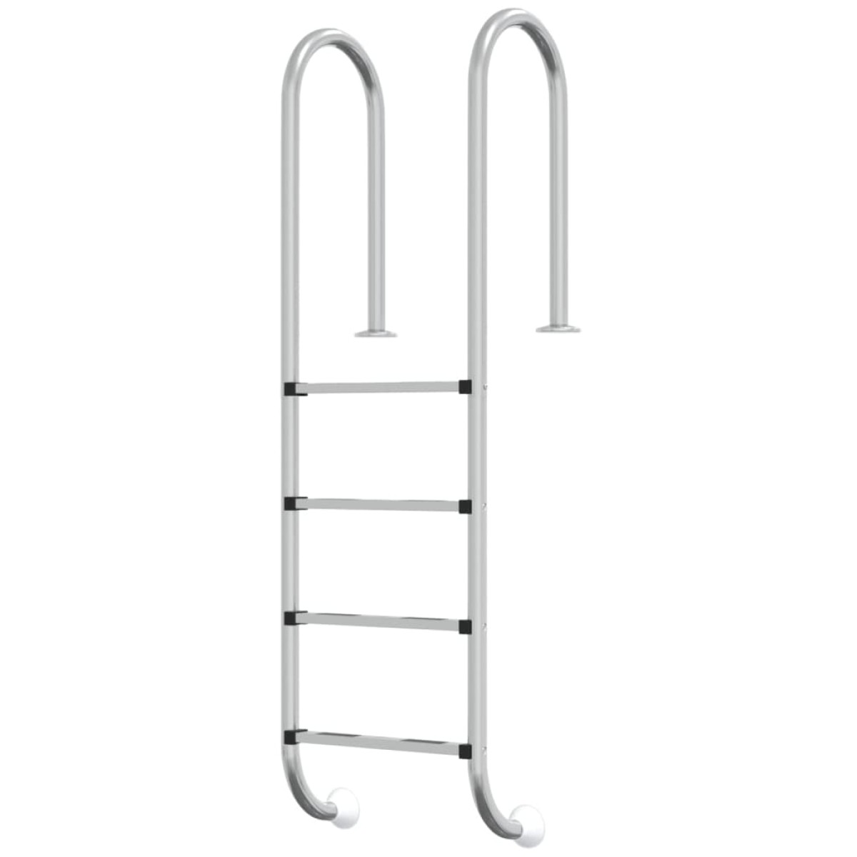 vidaXL Σκάλα Πισίνας 54 x 38 x 184,5 εκ. από Ανοξείδωτο Ατσάλι 304