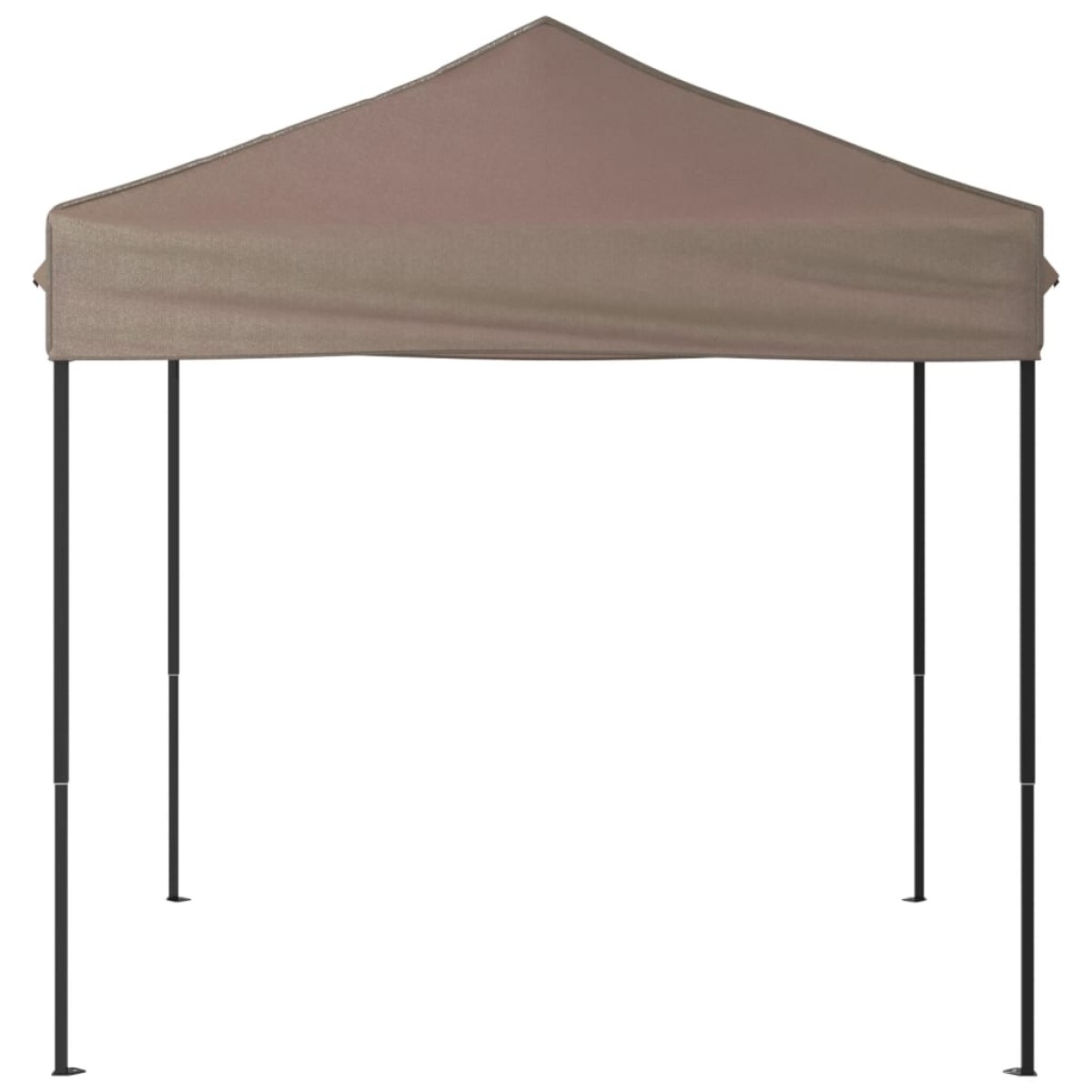 vidaXL Τέντα Εκδηλώσεων Πτυσσόμενη Taupe 2 x 2 μ.