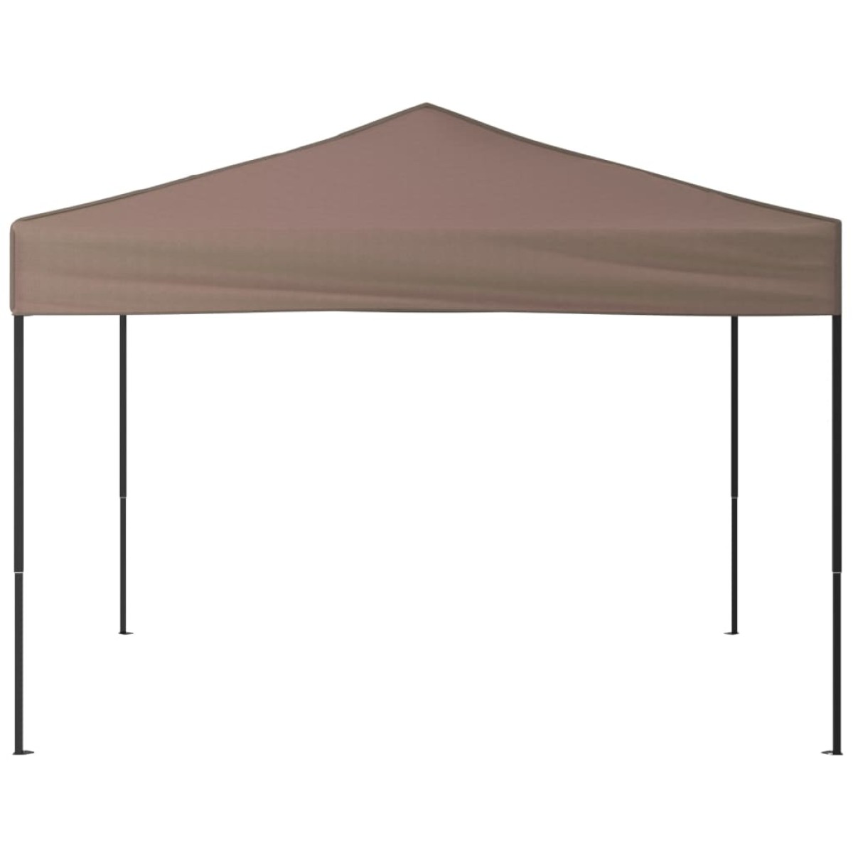 vidaXL Τέντα Εκδηλώσεων Πτυσσόμενη Taupe 3 x 3 μ.