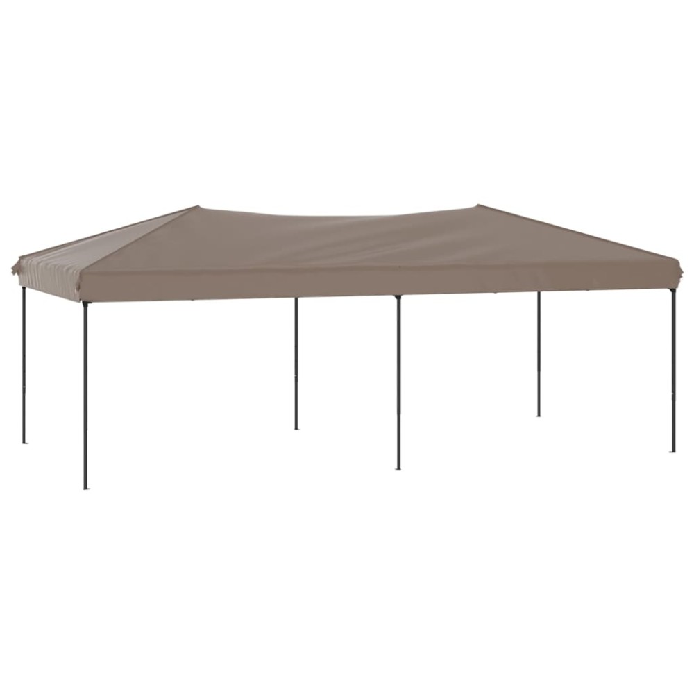 vidaXL Πτυσσόμενη Τέντα Εκδηλώσεων Taupe 3x6 μ.