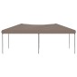 vidaXL Πτυσσόμενη Τέντα Εκδηλώσεων Taupe 3x6 μ.