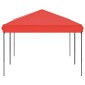vidaXL Πτυσσόμενη Τέντα Εκδηλώσεων Κόκκινο 3x6 μ.