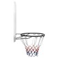 vidaXL Ταμπλό Μπασκέτας Λευκό 109 x 71 x 3 εκ. από Πολυαιθυλένιο