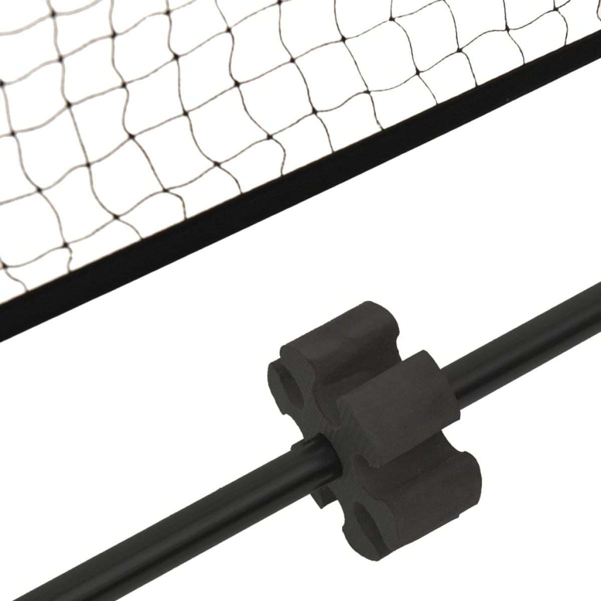 vidaXL Δίχτυ Τένις Μαύρο & Κόκκινο 400x100x87 εκ. από Πολυεστέρα