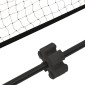 vidaXL Δίχτυ Τένις Μαύρο & Κόκκινο 500 x 100 x 87 εκ. από Πολυεστέρα