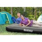 Bestway Φουσκωτό Στρώμα Αέρα 3 σε 1 Μαύρο και Γκρι 188 x 99 x 25 εκ.